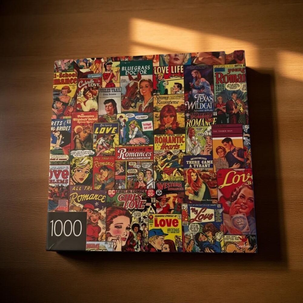 Spin Master 1000 PC Romance Covers Puzzle